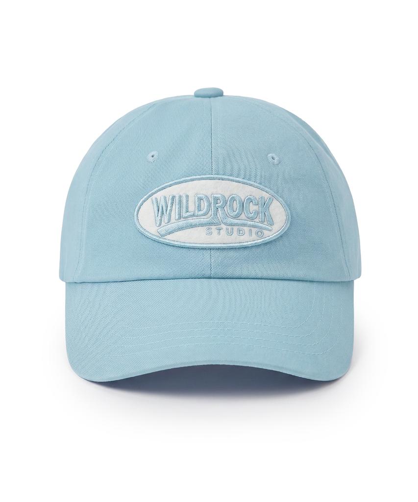 Кепка-бейсболка WILDROCK Wild Studio с эмблемой_Небесно-голубой