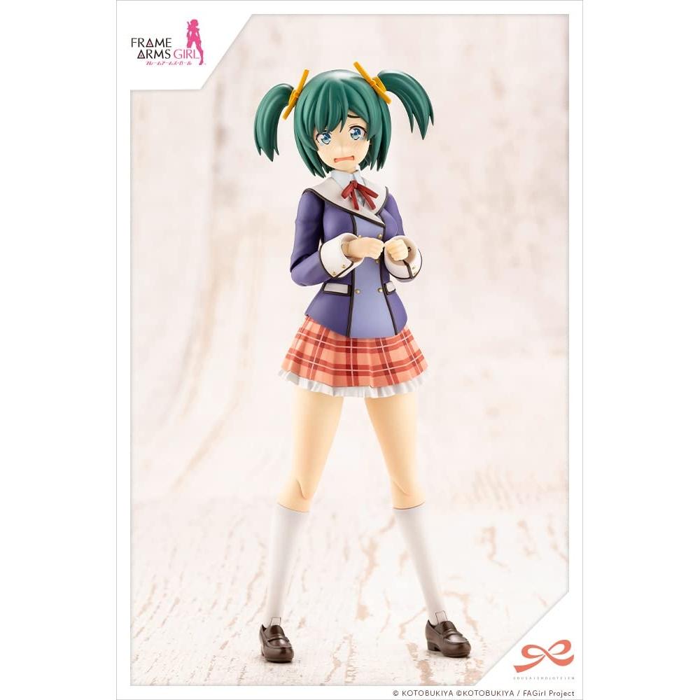 Kotobukiya Сад для девочек Сосай Такеко Котобуки [Зимняя одежда для девочек в старшей школе Вакаба] Высота 155 мм Масштаб 110, пластиковая модель