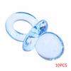 10 шт. Детская игрушка Акриловая прозрачная пустышка Украшения для вечеринки Подарок