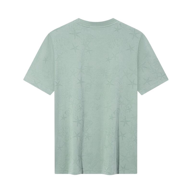 SEVEN Cooling Antibacterial Ocean Pattern Short Sleeve T-Shirt