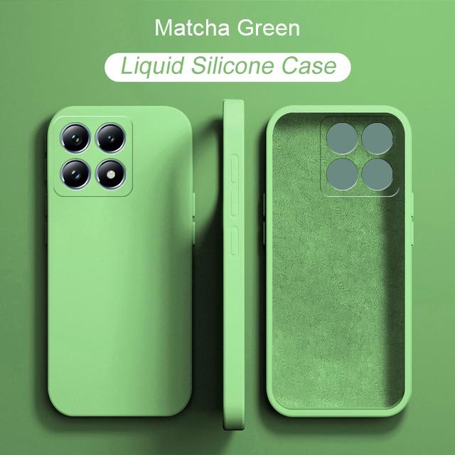 Жидкий силиконовый чехол для телефона XiaoMi 14T 14 T Pro XiaoMi 14T Модный мягкий чехол Жидкий силиконовый чехол Глобальная версия