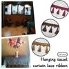 1M Tassel Lace Edging Trimming Ribbon Trim Handmade Fringe DIY Clothes Pillow Curtain Tablecloth Sofa Upholstery Decor Crafts