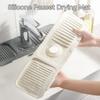 37cm/45cm Faucet Mat Silicone Countertop Protection Mats New Faucet Drying Pads  Farmhouse Decor