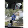 Evil Eye Beaded Star Car Interior Rearview Mirror Ornament