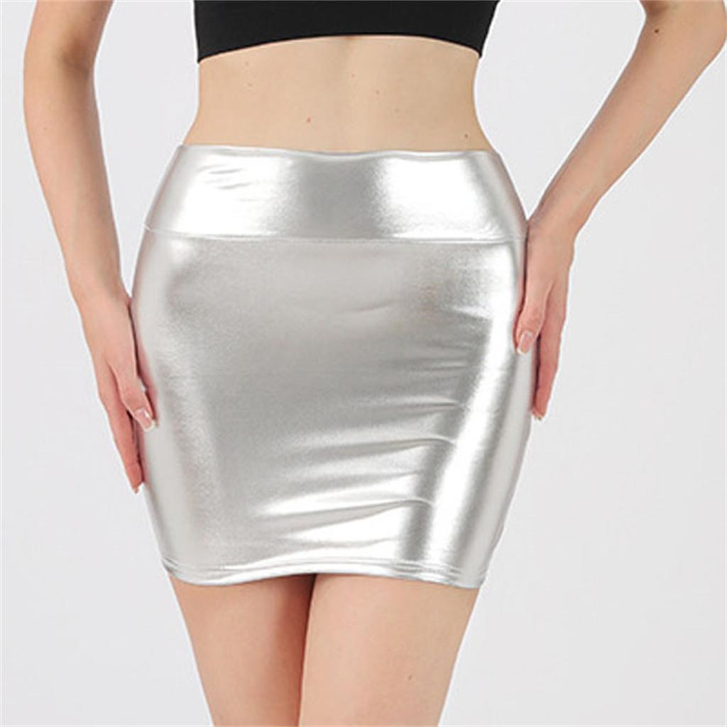 Женская повседневная мода яркая короткая юбка на бедрах сексуальная юбка