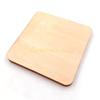 100x Wooden Blank Plaque Square Pieces Tags DIY Craft Pyrography Projects G top sale