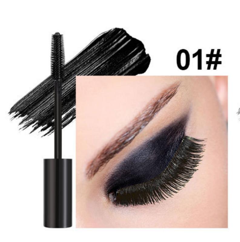 Plump Big Eyes 4D Водостойкая густая удлиняющая подкручивающая длинная тушь для ресниц Кремовая подкручивающая длинная черная удлиняющая