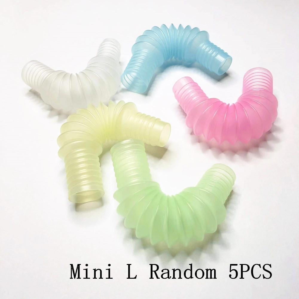 Красочная Поп-телескопическая трубка Растягивающаяся гофрированная трубка Детская Взрослая Вечеринка Фестиваль Игрушка для снятия стресса