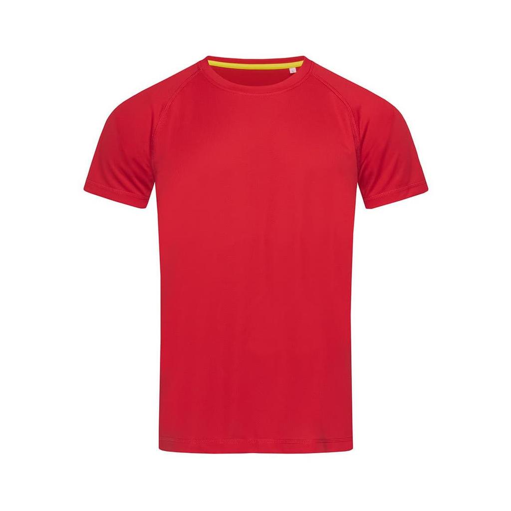 Stedman Mens Active Raglan Mesh T-Shirt