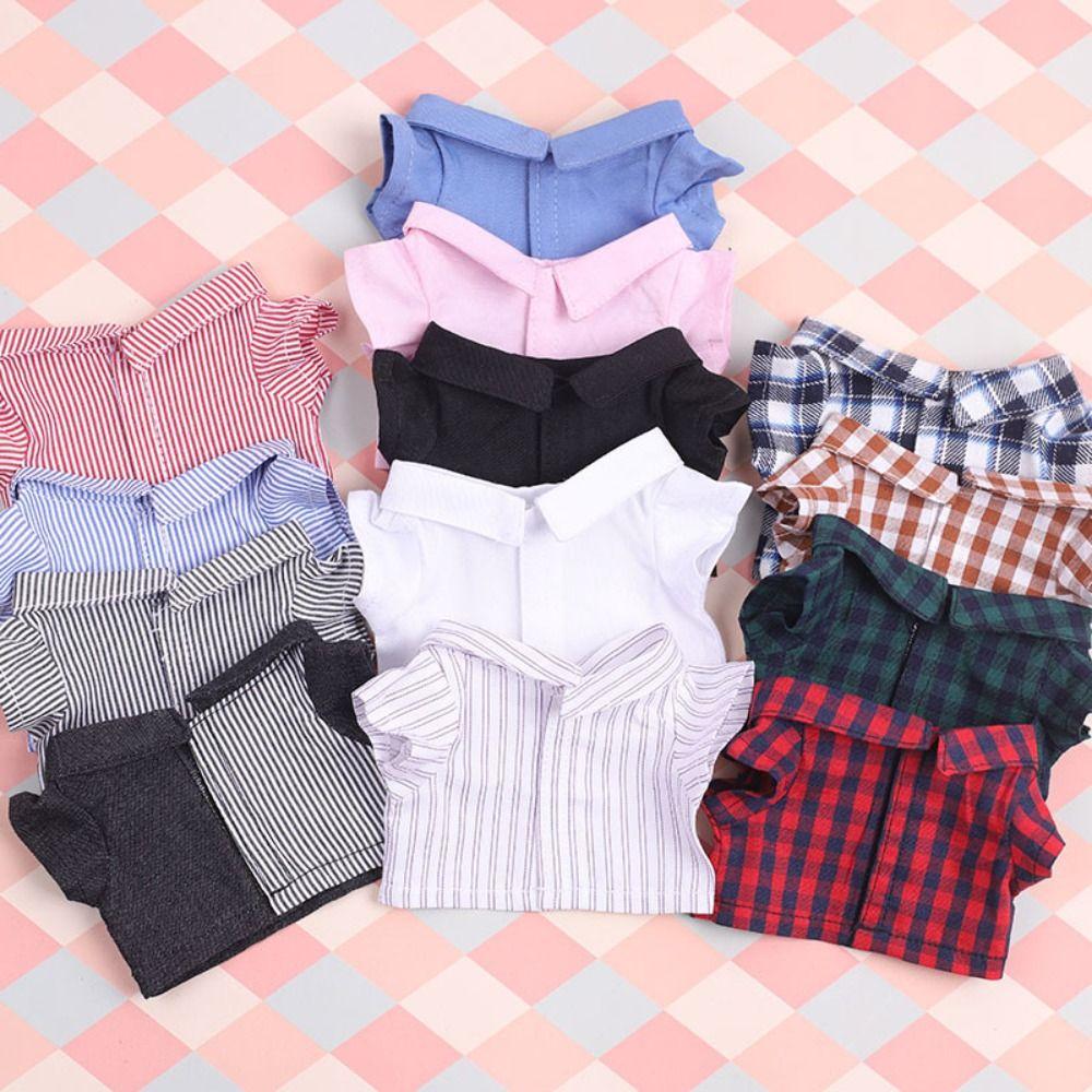 Multicolors Doll Clothes Toys Accessories Mini Clothes Doll T-shirt 15/20cm Cotton Stuffed Dolls