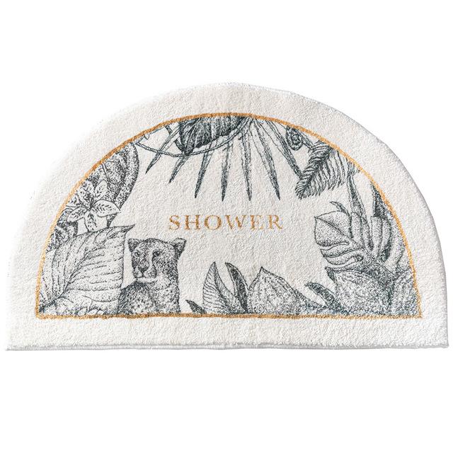 Нескользящий коврик для ванной Ins Style Коврик для двери Абсорбирующие ковры Входные коврики в ванной комнате Балкон Крыльцо Пол Коврик Коврик