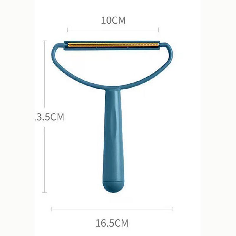 Щетка для удаления шерсти домашних животных Двусторонняя щетка для удаления ворса Портативный ручной пуходерка для одежды Тканевый триммер для катышков Ковровая щетка для одежды