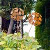 Новые Металлические 3D Садовые Скульптуры Одуванчика Садовый Колышек Одуванчик Декорация Металлическая Уличная Скульптура Уличный Декор