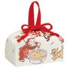 Children's Lunch Box Drawstring Bag Curious George 23 Made In Japan KB7-A