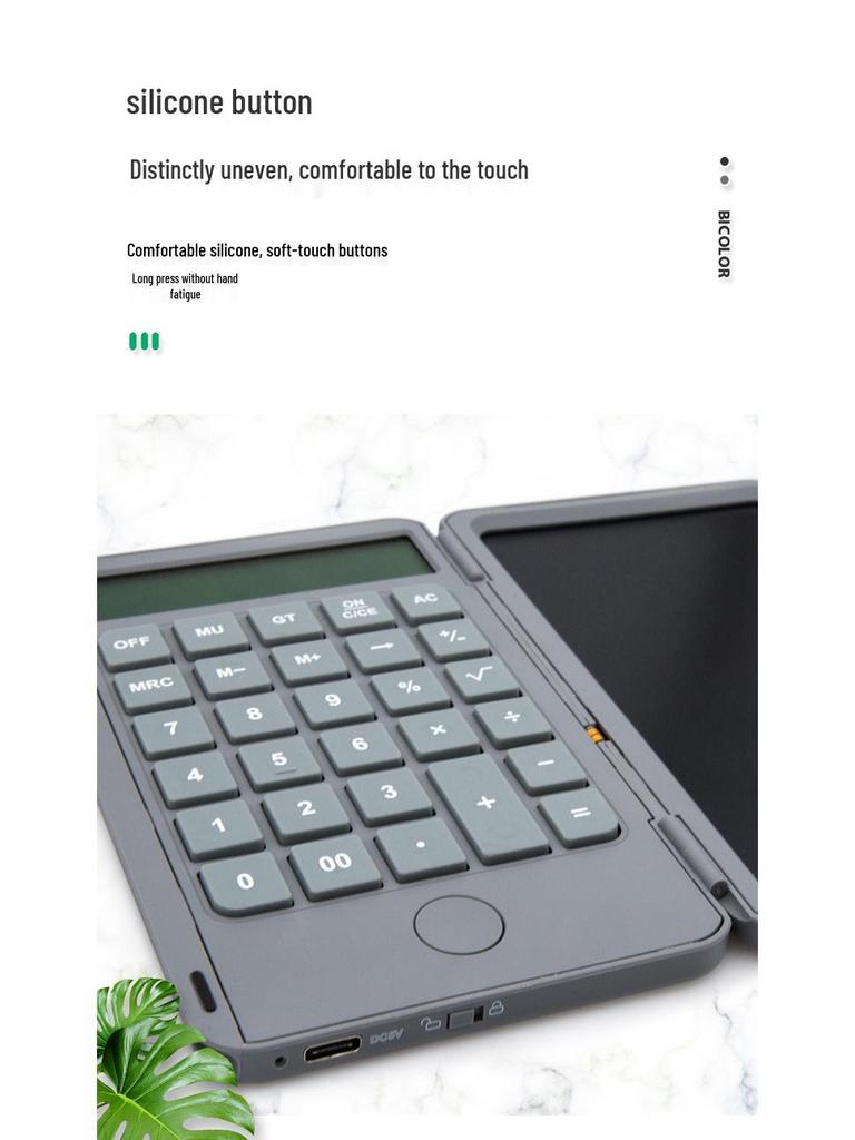 6-дюймовый планшет для рукописного ввода: Калькулятор и доска для заметок для офиса и обучения