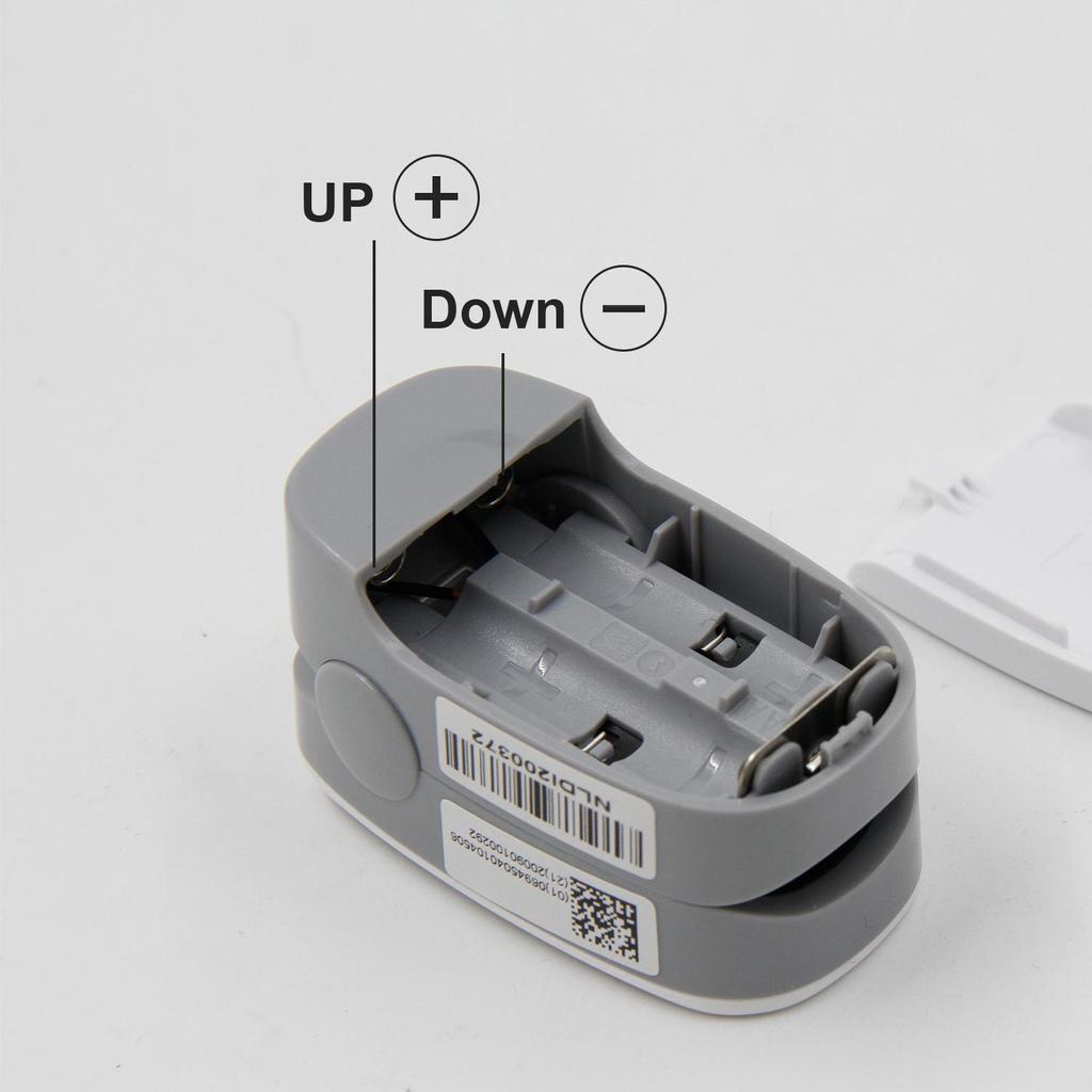 Пальцевый пульсоксиметр CONTEC, монитор насыщения крови кислородом, измерение сердечного ритма, SpO2, монитор CMS50N, серый