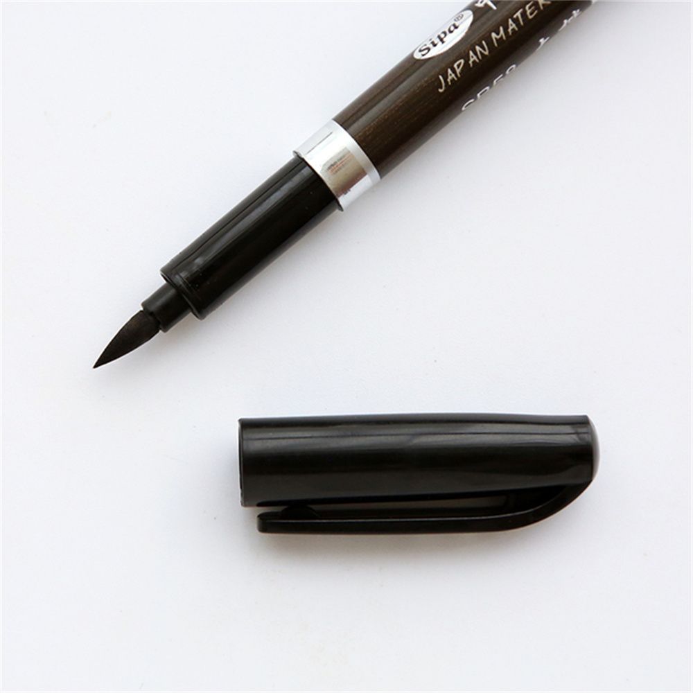 Ручка для рисования тушью для подписи, китайская каллиграфическая ручка, перо, кисть, маркеры, каллиграфическая ручка