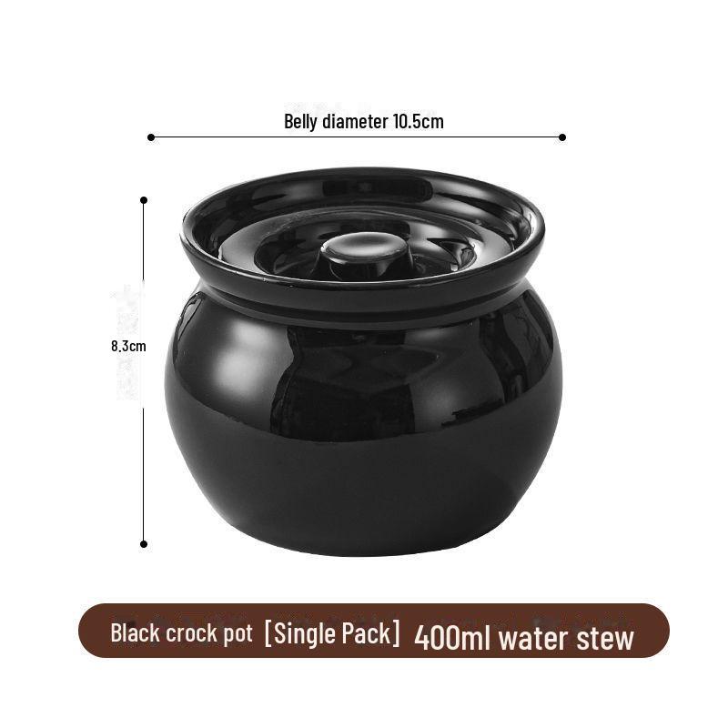Керамический глиняный горшок из Наньчана: Водонепроницаемая кастрюля с крышкой для тушения и супа, риса, молочного чая и жареных блюд