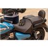 Royal Enfield "Meteor 350cc" Passenger Backrest Mount With Brown Backrest Pad