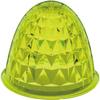 Jet Inouye 632381 632381 Truck Supplies, G-Shaped Bus Marker Lens, Fluorescent Yellow, 1 Piece