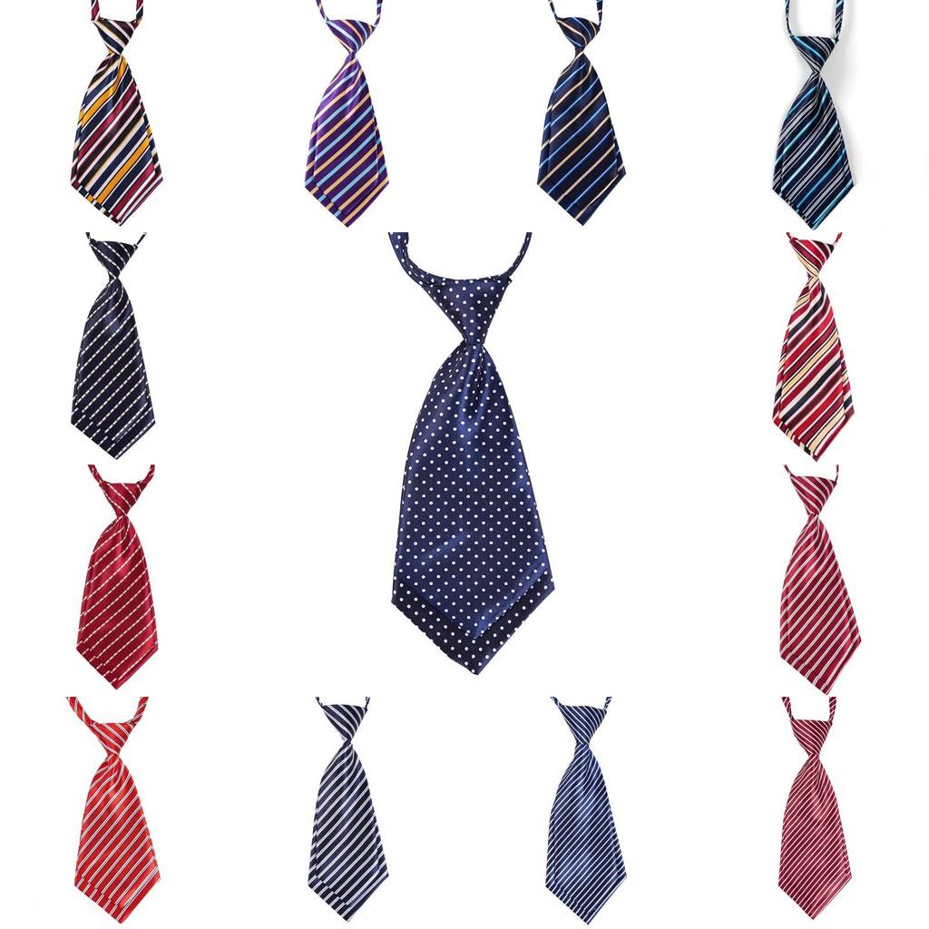 Детский галстук в полоску для школьной формы и офисной одежды
