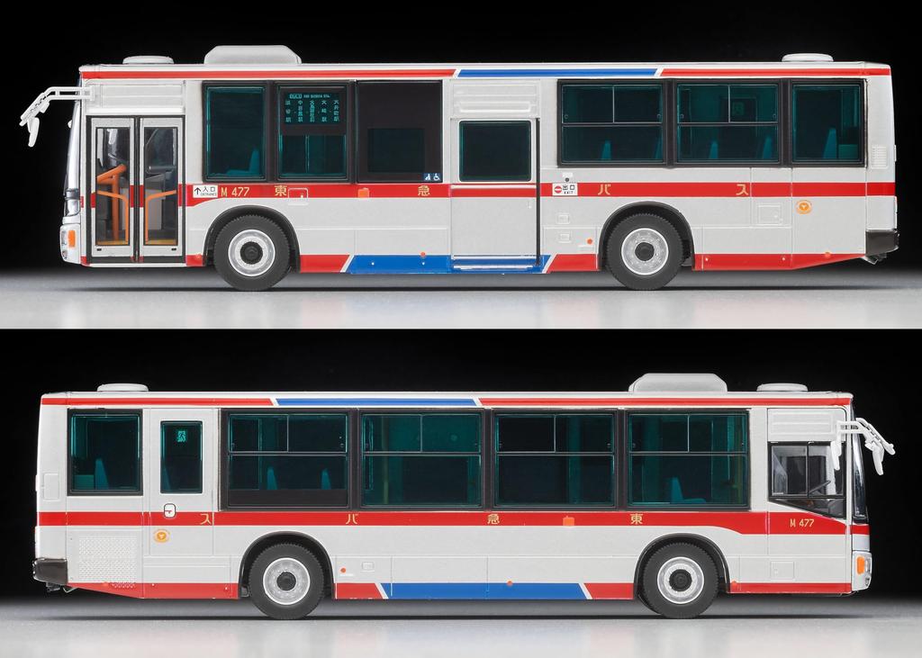 TOMYTEC Tomica Limited Vintage Neo 1/64 LV-N342b Mitsubishi Fuso Aero Star Non-Step Bus (Tokyu Bus) Finished Model 332770