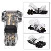Low Voltage Universal Compact Wire Connectors 12V Wire Cable Snap In Connector Terminal Connections Joiners Auto Plug Toolless Wire Connectors