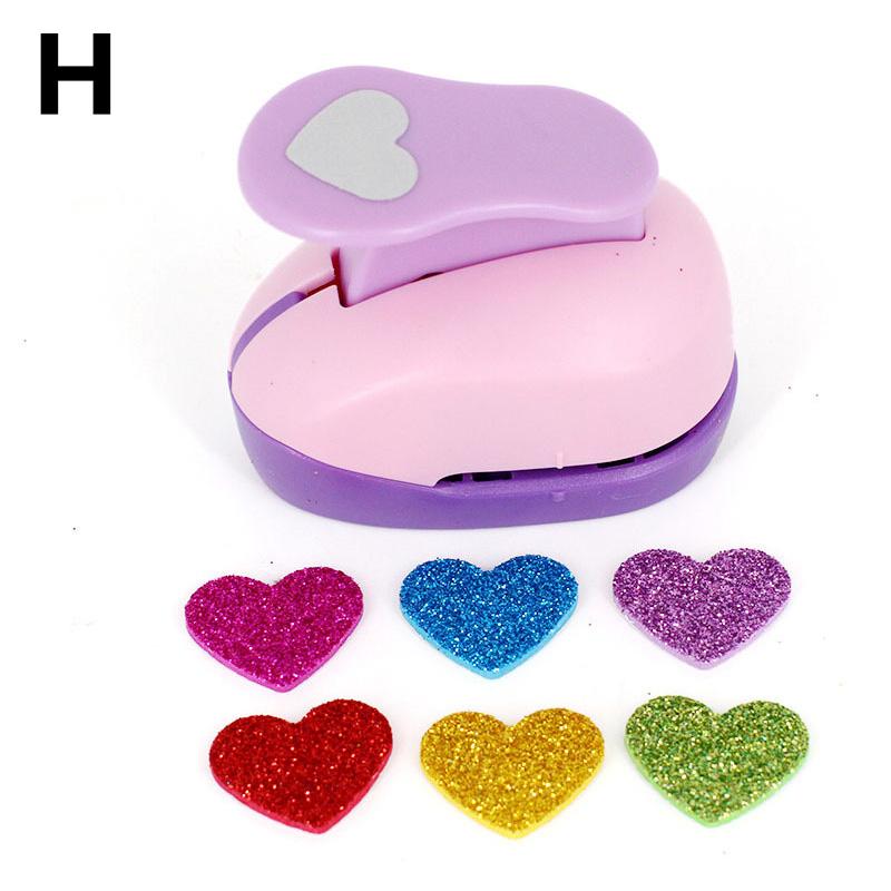 1 шт., Дырокол для бумаги ручной работы, Очаровательный дырокол для скрапбукинга, изготовление карточек, модный резак, инструмент для детей, 25 мм