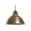 Suspension - Doré Marron - 50W - 43x43x31 Cm - Design Contemporain