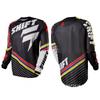 Mens Long Sleeve Cycling Jersey Quick-Dry Mountain Bike Trail Riding Shirt Breathable Sportswear