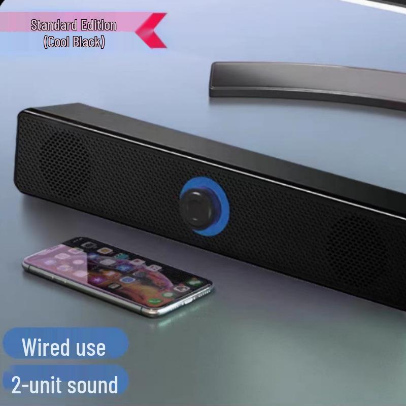 E3511 Long Strip Bluetooth Speaker with USB Wired Option and YSD-1002D Knob for Enhanced Bass