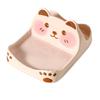 Non-Slip Ceramic Pot Lid Holder Space Saving Kitchen Countertop Organizer Spatula Rack  Cabinet