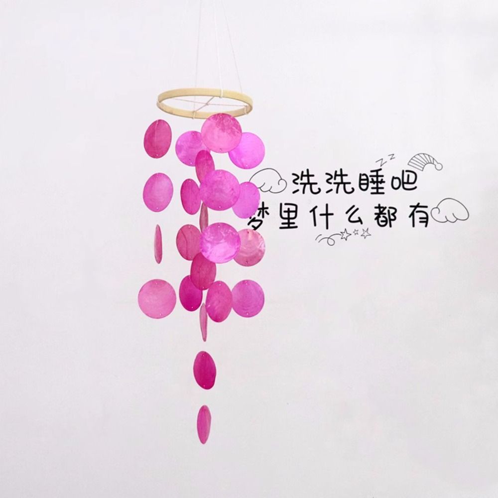 Home Decoration Shell Wind Chime Natural Shell Dream Catchers Ornament Garden Wind Chimes  Home