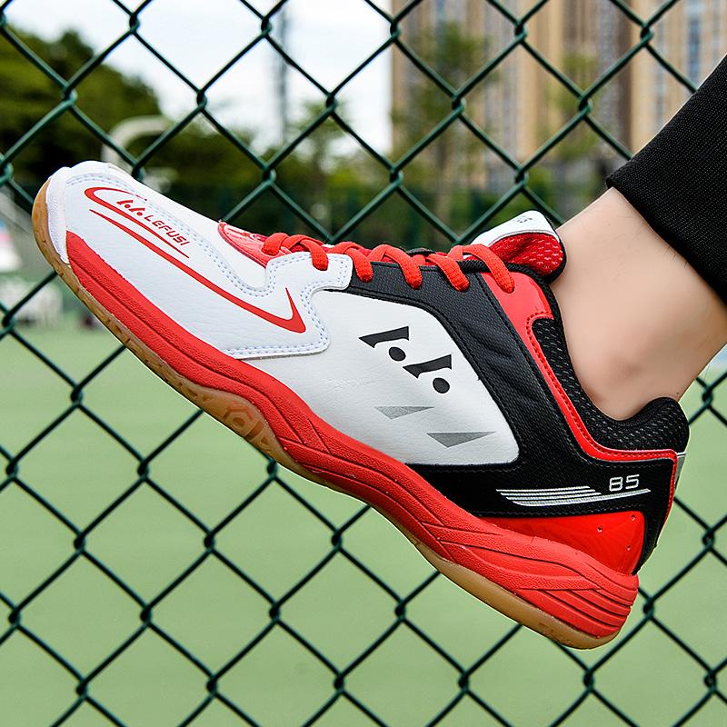 36-45 Мужская/женская амортизирующая противоскользящая износостойкая обувь для бадминтона Женская обувь для настольного тенниса Спортивная повседневная обувь для волейбола