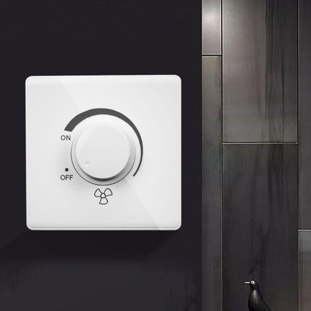 Surface Mounted Adjustment Stepless Speed Rotary Switches Fan Speed Adjuster Fan Speed Controller