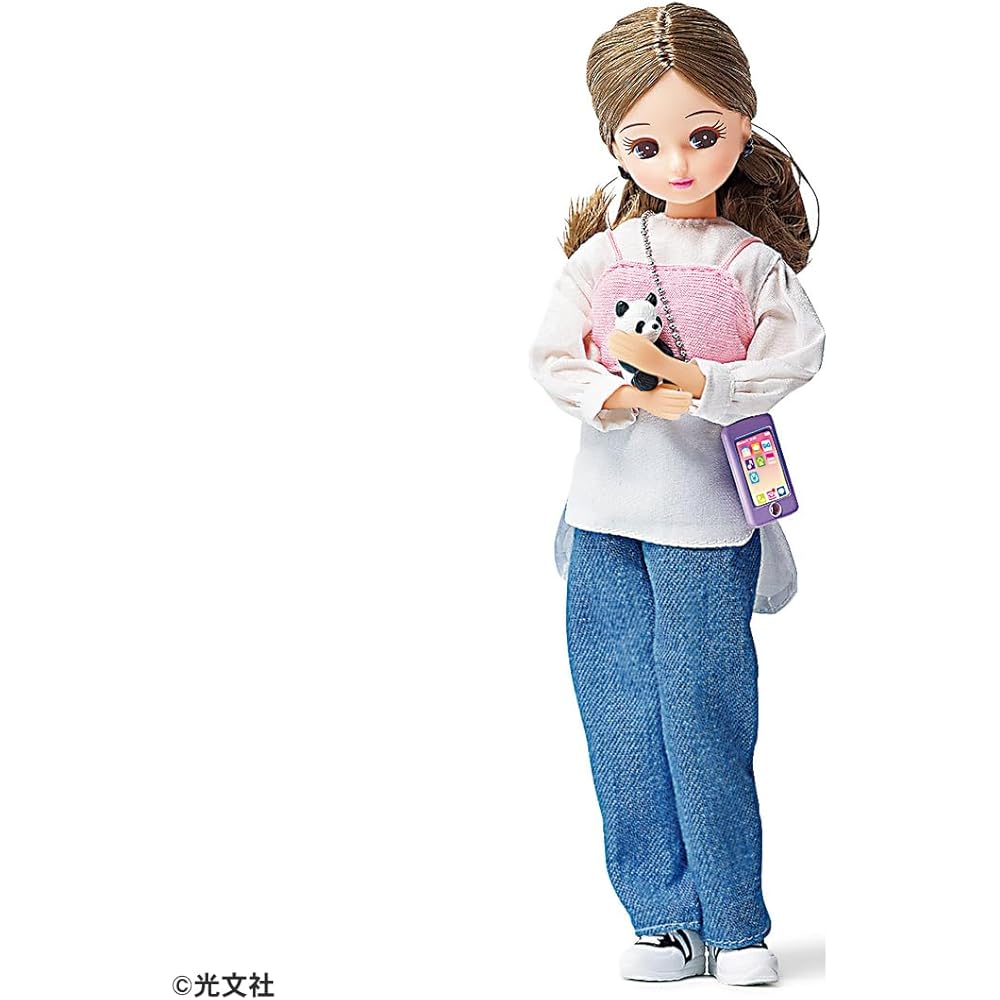 Takara Tomy Licca-chan Doll LD-16 Very Collaboration Dress-Up Toy for Pretend Play Ages 3 and Up