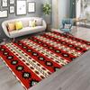 Red Persian Pattern Carpet Traditional Vintage Rug NonSlip Floor Mat for Living Room Bedroom Bedside Rug Classic Home Decor