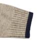 Women's Color Block Trim Pullover High Collar Sweater - European and American Fashion Knitwear
