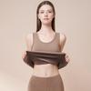Thermal Tank Top for Women Fleece Lined Sleeveless Undershirt Crew Neck Camisole Warm Base Layer Slim Fit Underwear Tops
