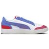 Puma Ralph Sampson Mr Doodle Двухслойные кожаные синтетические кроссовки в стиле колор-блок, повседневные низкие кроссовки, унисекс, белые, синие, красные 380539-01