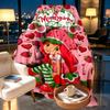Strawberry Shortcake Print Blanket - Soft & Comfortable, for Bedroom, Travel, Sofa, Home Decoration - Birthday Christmas Gift for Friend