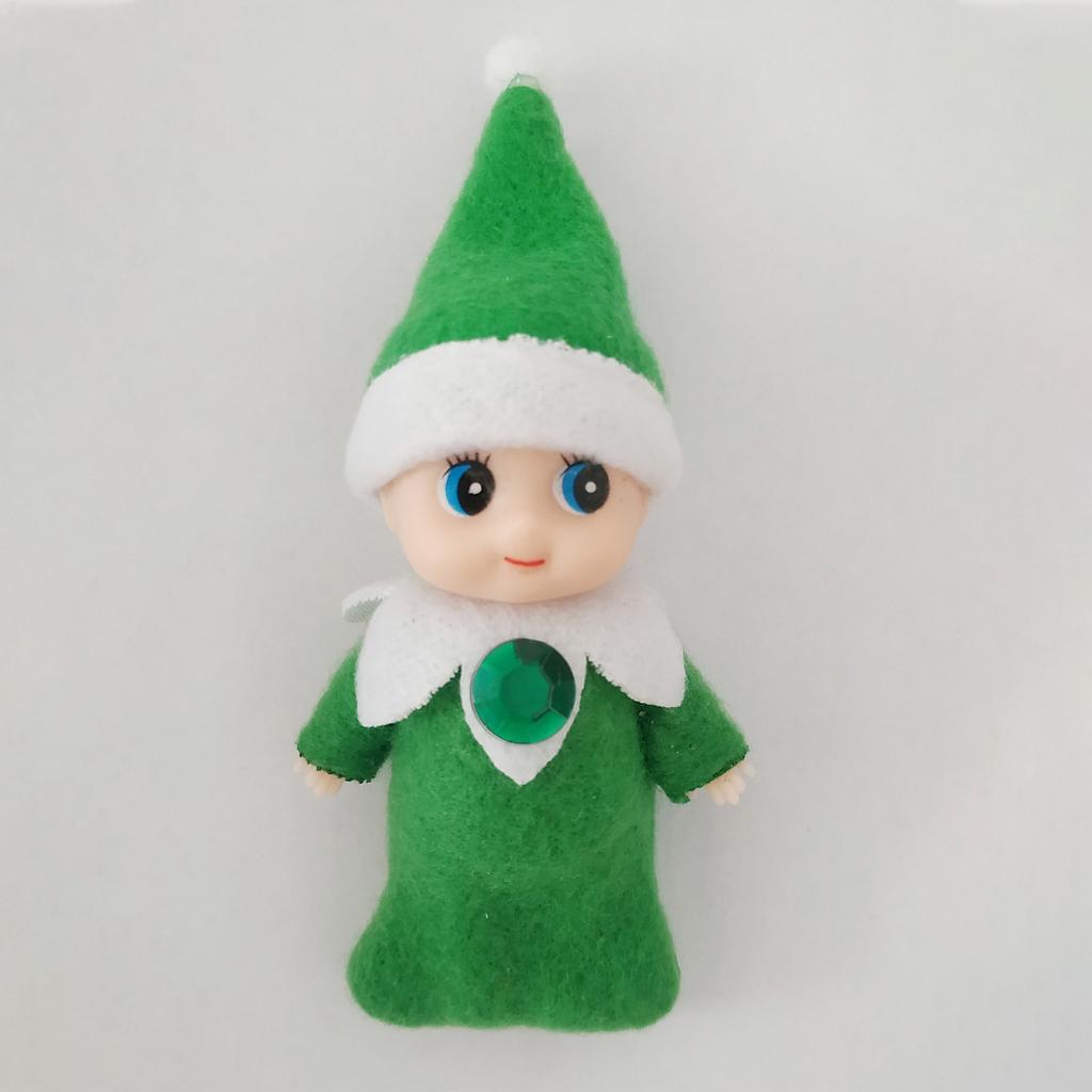 Кукла | Рождественская миниатюрная кукла | Игрушки для кукол-эльфов | Рождественский подарок-украшение