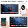Hippcron Car Radio MP5 Player 1 Din Bluetooth HD 7" Touch Screen Stereo 12V FM ISO Power Aux Input SD USB With / Without Camera