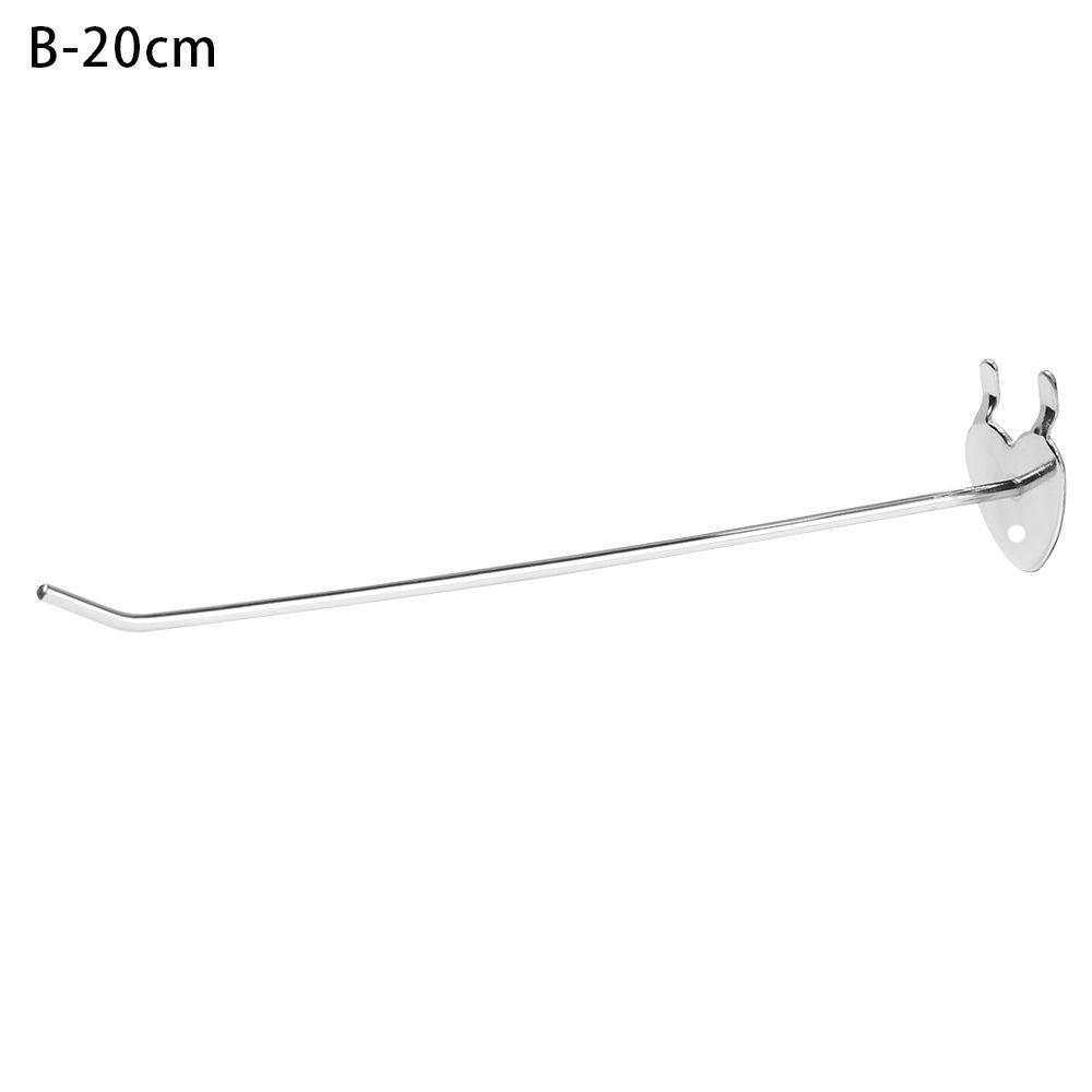 5Pcs Home Durable Holder Panel Perforated Retail Shop Peg Display Hooks Goods Shelf Storage Racks