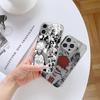 N132 Art Anime BLUE LOCK Phone Case for iPhone 16 15 13 Pro Max Samsung S24 S23 A54 A35 Xiaomi Redmi Note 13 12 Pro Plated Frame Tempered Glass Cover