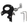 Archery Release Aids 3 Finger Grip Thumb Caliper Trigger for Compound Bow Accessory (Black )