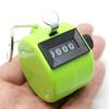 1x Metal Hand Held Tally Counter Counters 4 Digit Palm Golf Clicker Club Number Counter