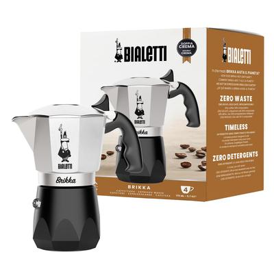 BIALETTI BRICKA NEW Кофеварка для плиты на 4 чашки, Эспрессо-машина и Мокко