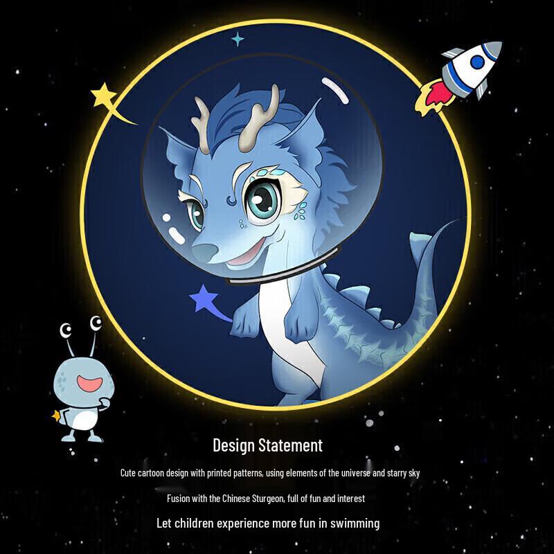 Li-Ning Универсальная тканевая шапочка для плавания для детей