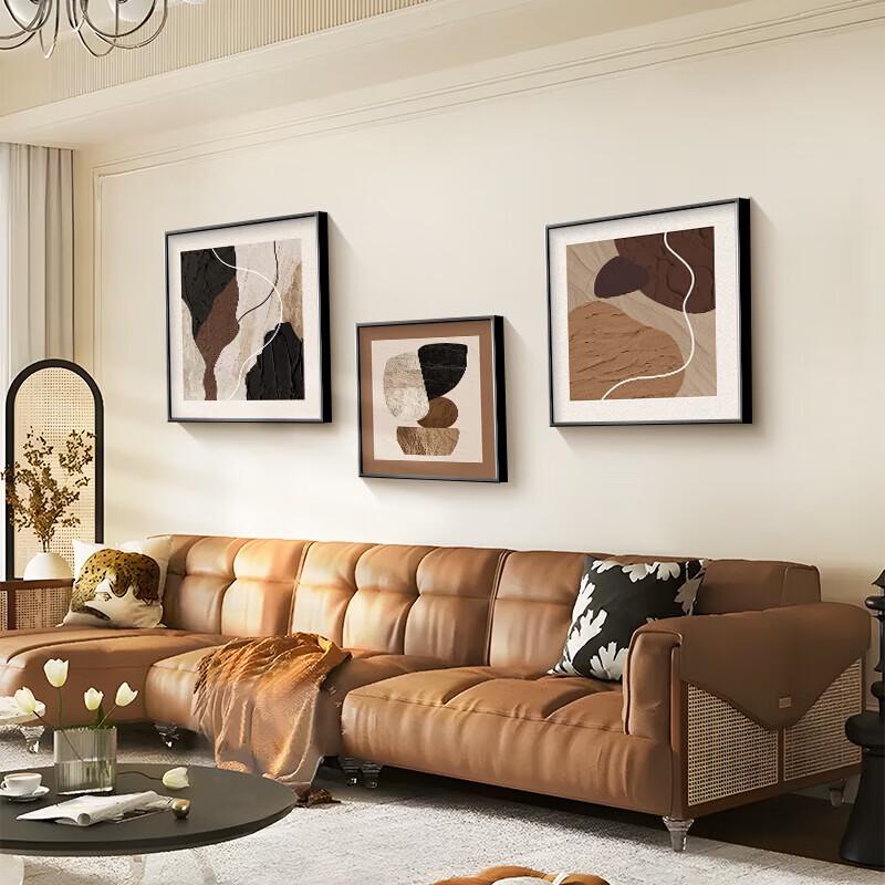 Современное абстрактное керамическое настенное искусство для гостиной